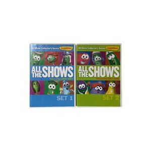 VeggieTales All The Shows Volumes 1 & 2 DVDs 93-99 and 00-05